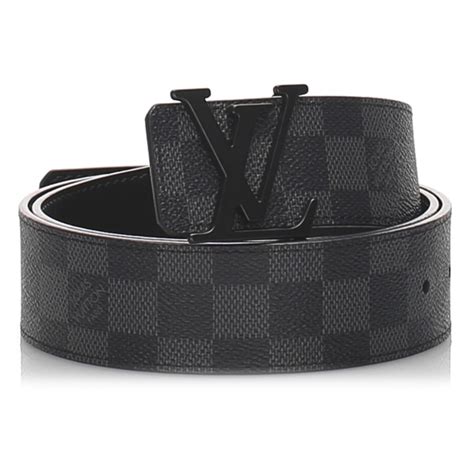 black and grey lv belt|louis vuitton men's black belt.